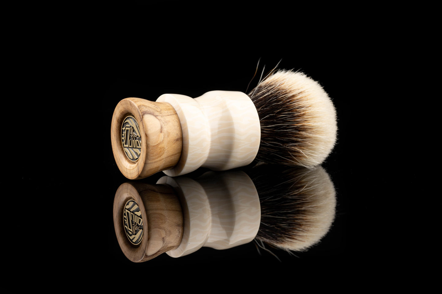 Ebonite Limited Customisation Shaving Brush Handle-Exceed-3