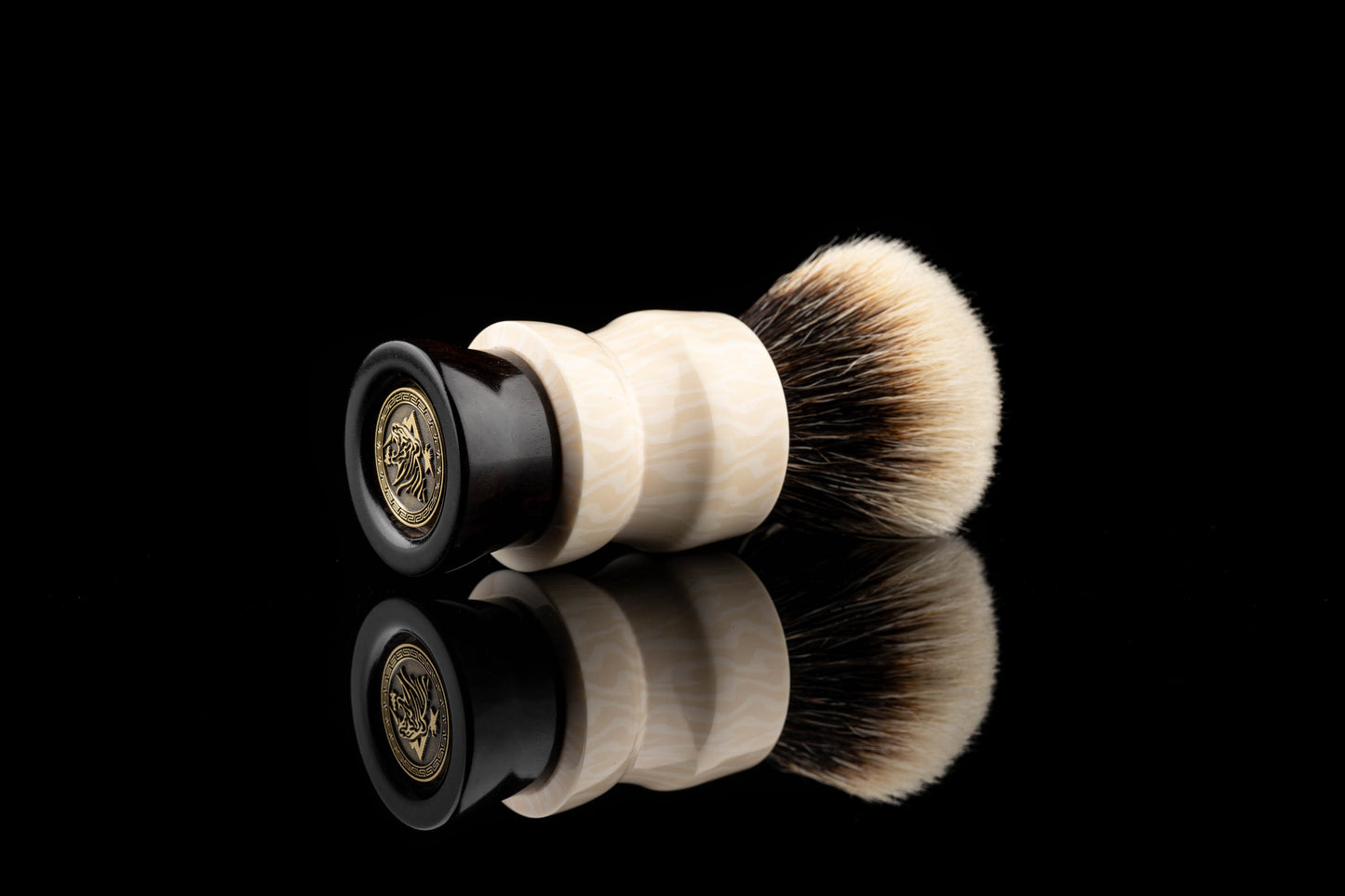 Ebonite Limited Customisation Shaving Brush Handle-Exceed-3