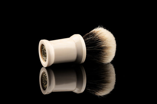 Ebonite Limited Customisation Shaving Brush Handle - 国士无双