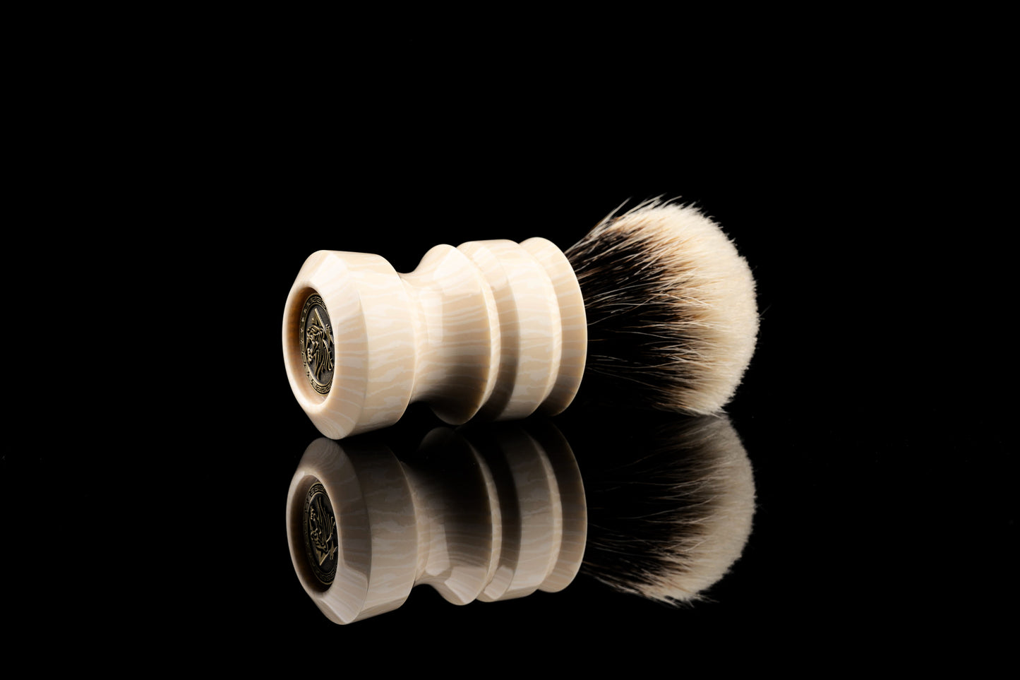 Ebonite Limited Customisation Shaving Brush Handle - New Chubby