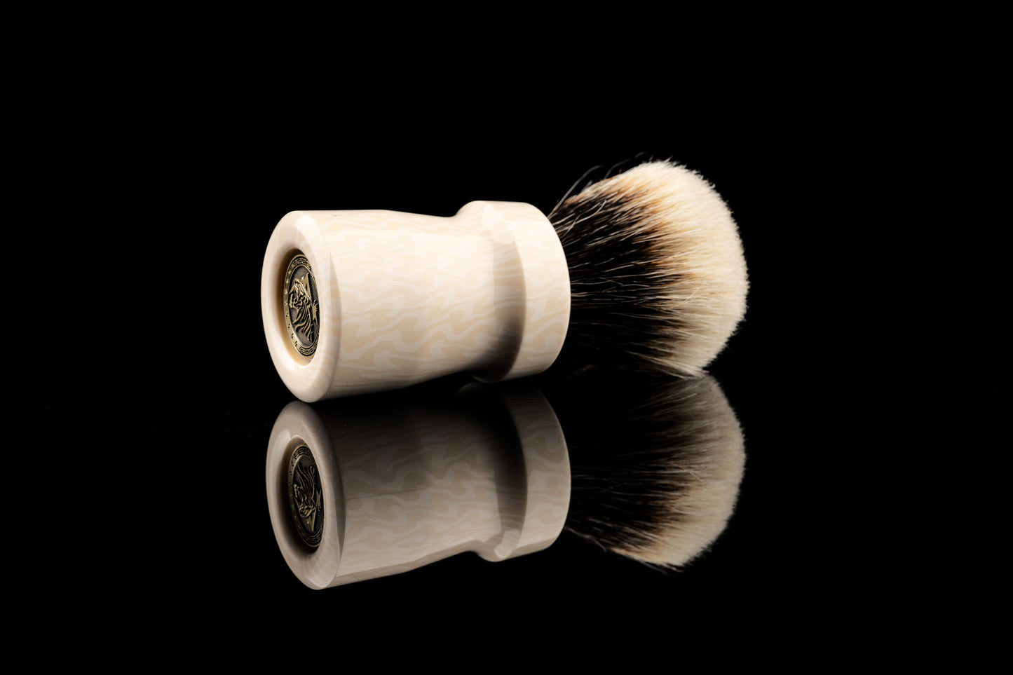 Ebonite Limited Customisation Shaving Brush Handle - Windmill