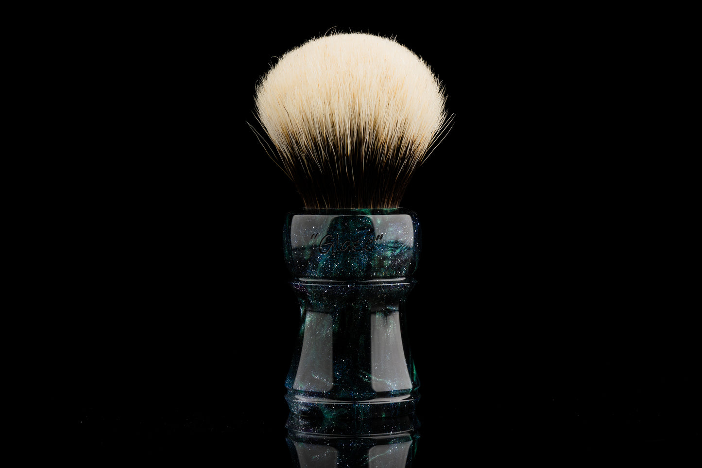 Climber - Glaze -‘Galaxy’ shaving brush handle