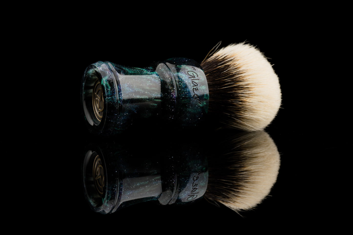 Climber - Glaze -‘Galaxy’ shaving brush handle