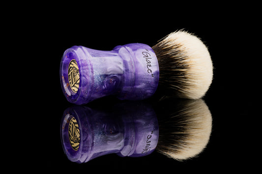 Climber - Glaze -‘Mysterious Star’ shaving brush handle