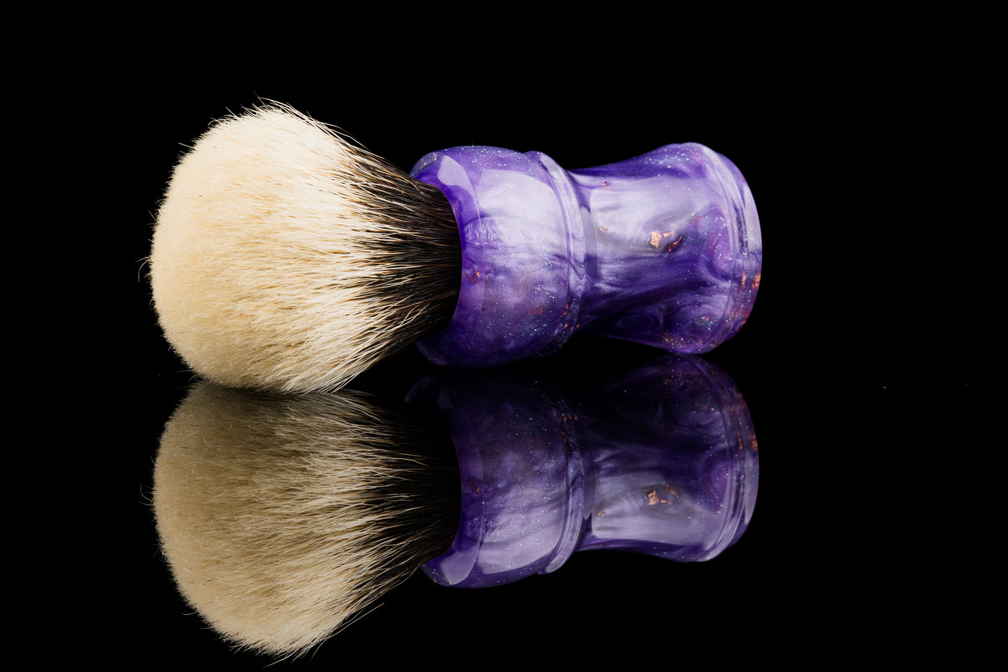 Climber - Glaze -‘Mysterious Star’ shaving brush handle