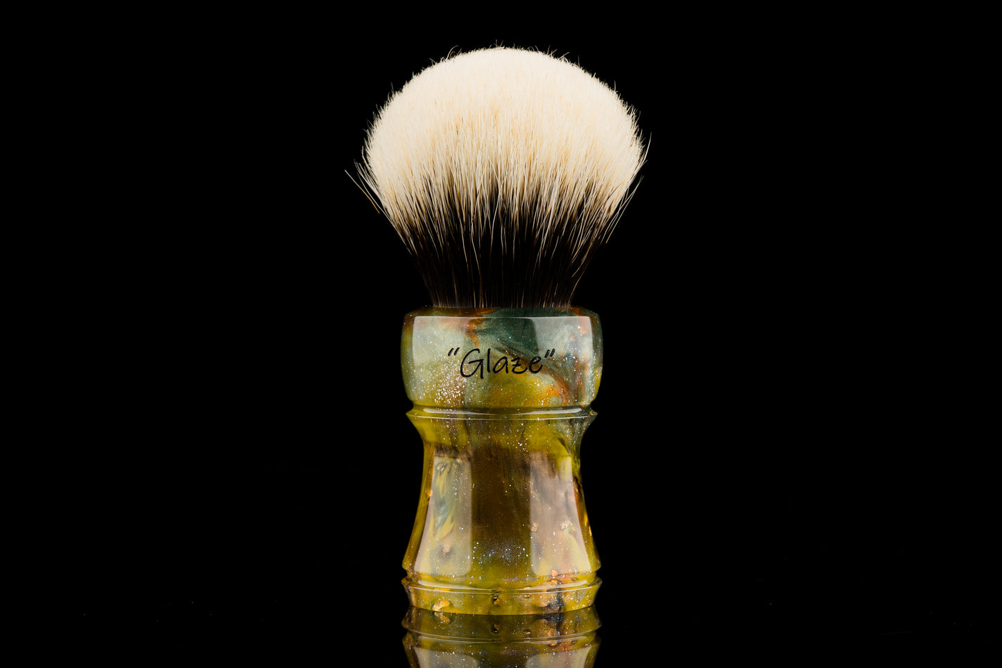 Climber - Glaze -‘Passion fruit’ shaving brush handle