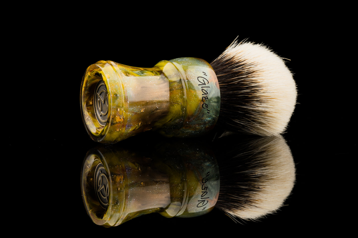 Climber - Glaze -‘Passion fruit’ shaving brush handle