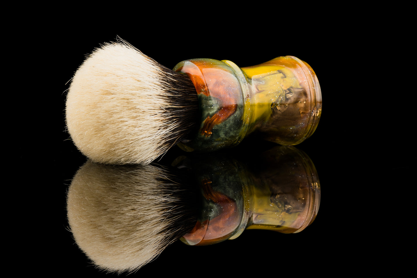 Climber - Glaze -‘Passion fruit’ shaving brush handle