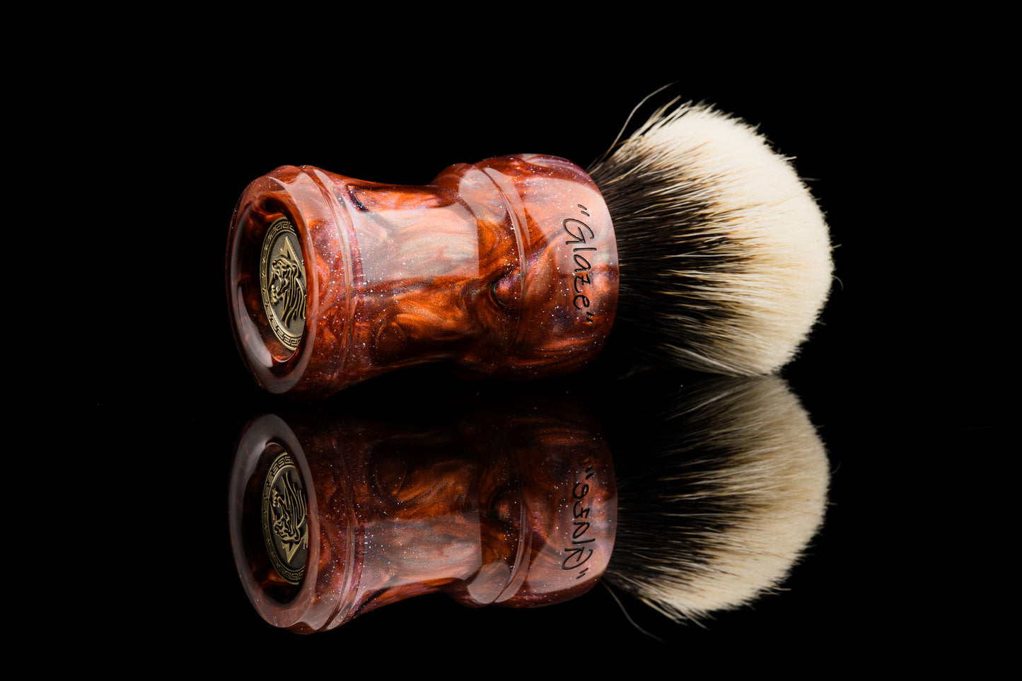 Climber - Glaze -‘Heat Death’ shaving brush handle
