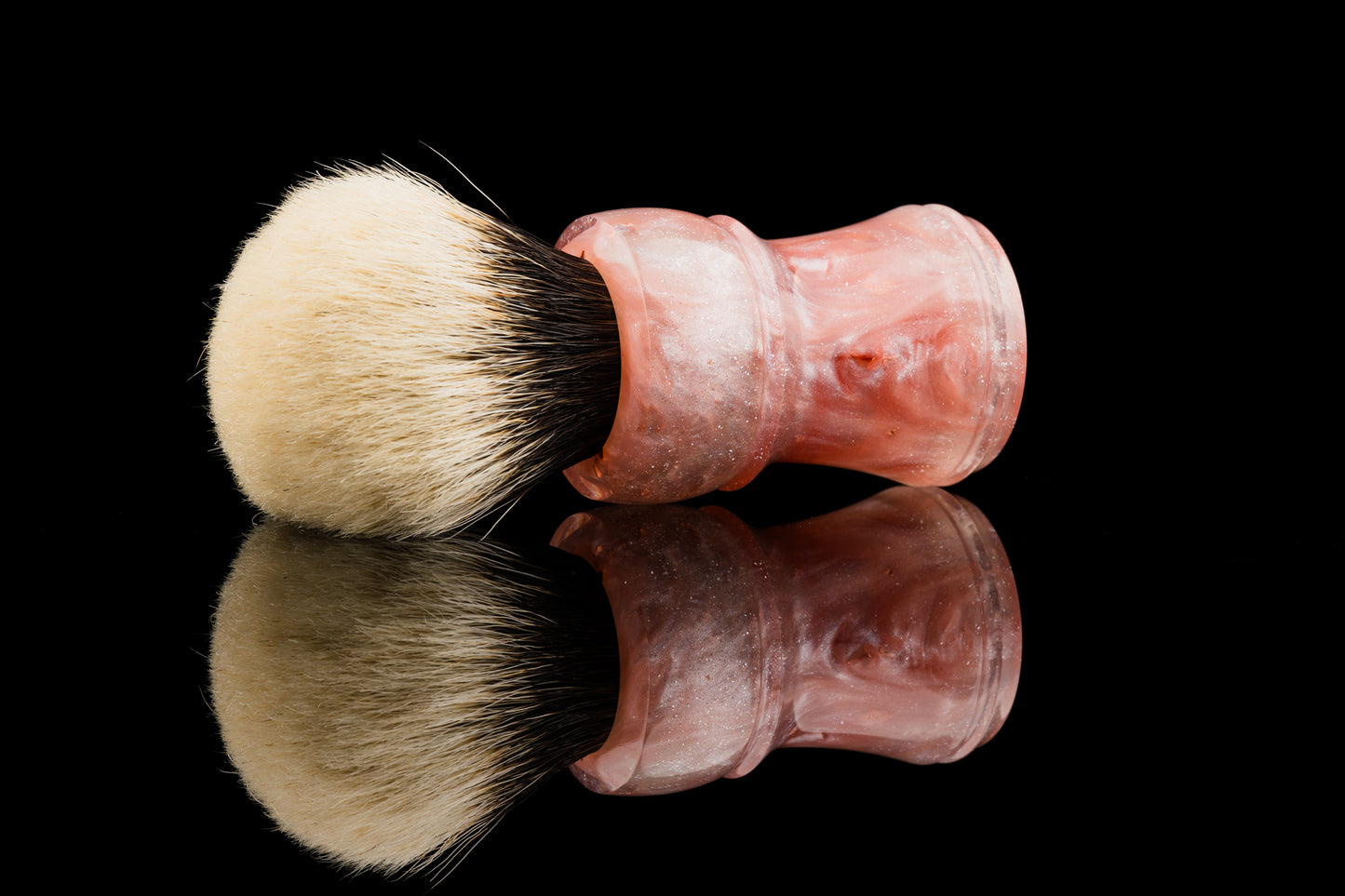 Climber - Glaze -‘Pink Storm’ shaving brush handle