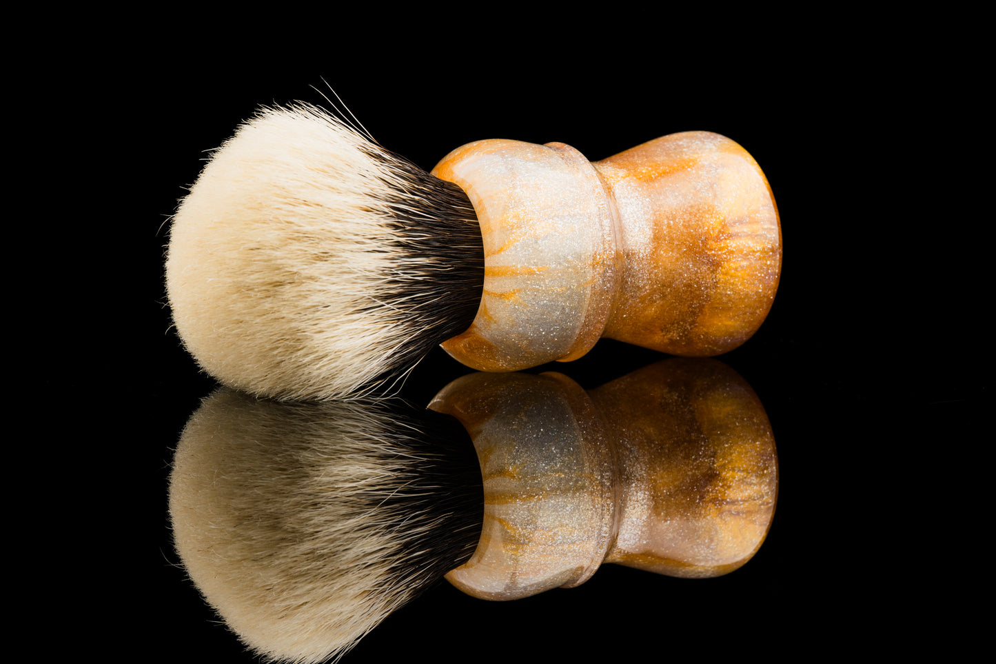 Compass - Glaze - ‘Combustion’ shaving brush handle