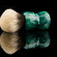 Compass - Glaze - ‘Peacock’ shaving brush handle