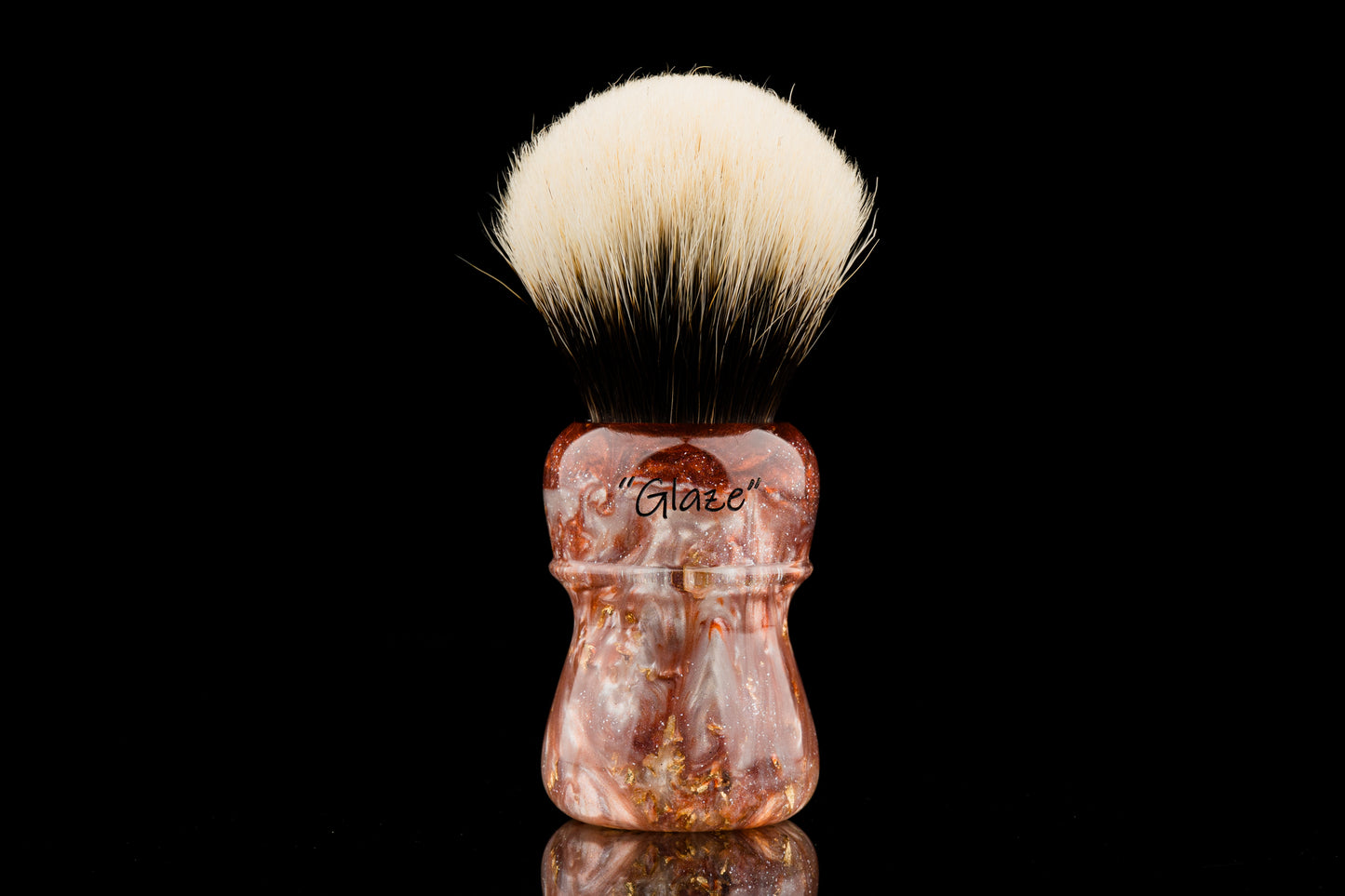 Compass - Glaze - ‘Christmas’ shaving brush handle