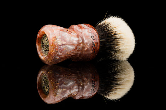 Compass - Glaze - ‘Christmas’ shaving brush handle