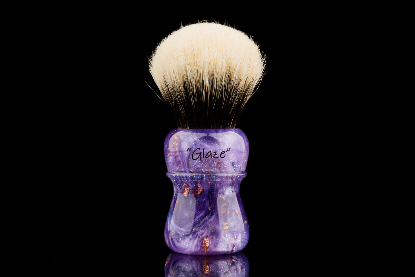 Compass - Glaze - ‘Mysterious Zone’ shaving brush handle