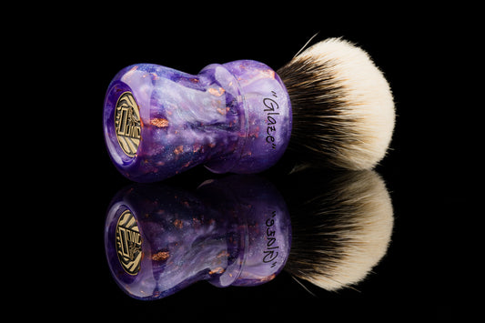 Compass - Glaze - ‘Mysterious Zone’ shaving brush handle