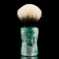 Warhammer - Glaze - ‘Green Peacock’  shaving brush handle