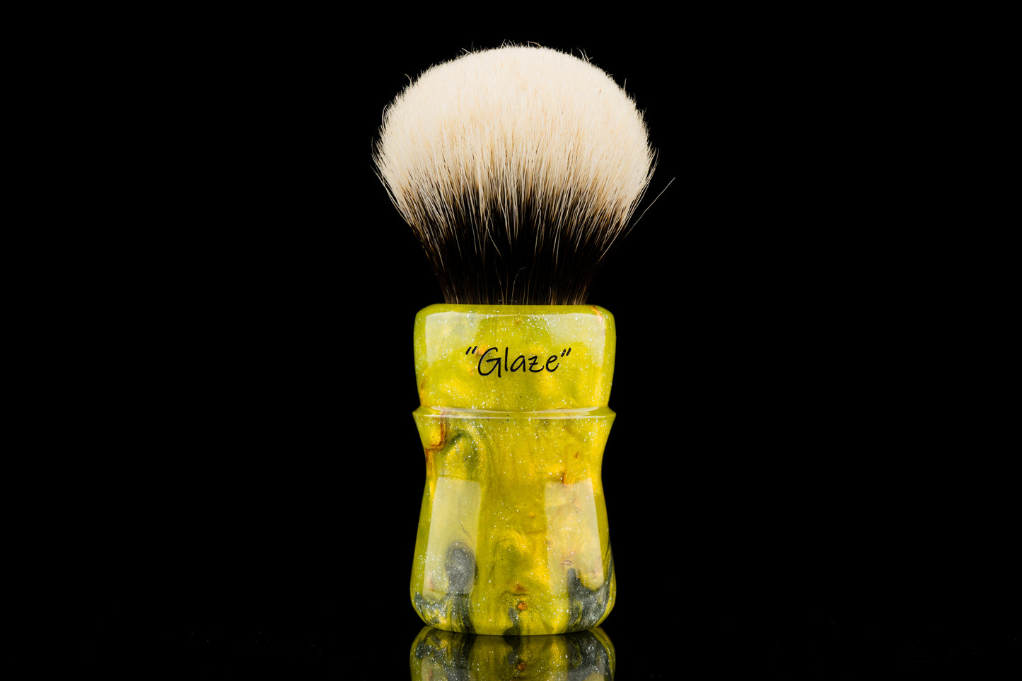 Warhammer - Glaze - ‘Yellow coral’  shaving brush handle