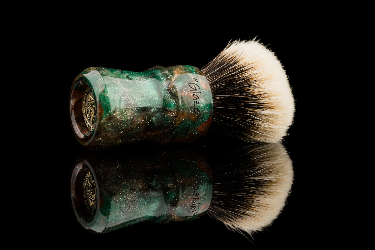 Warhammer - Glaze - ‘Galaxy’  shaving brush handle