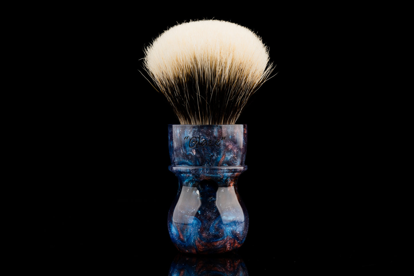 Destiny - Glaze - ‘Dazzling Galaxy’ shaving brush handle