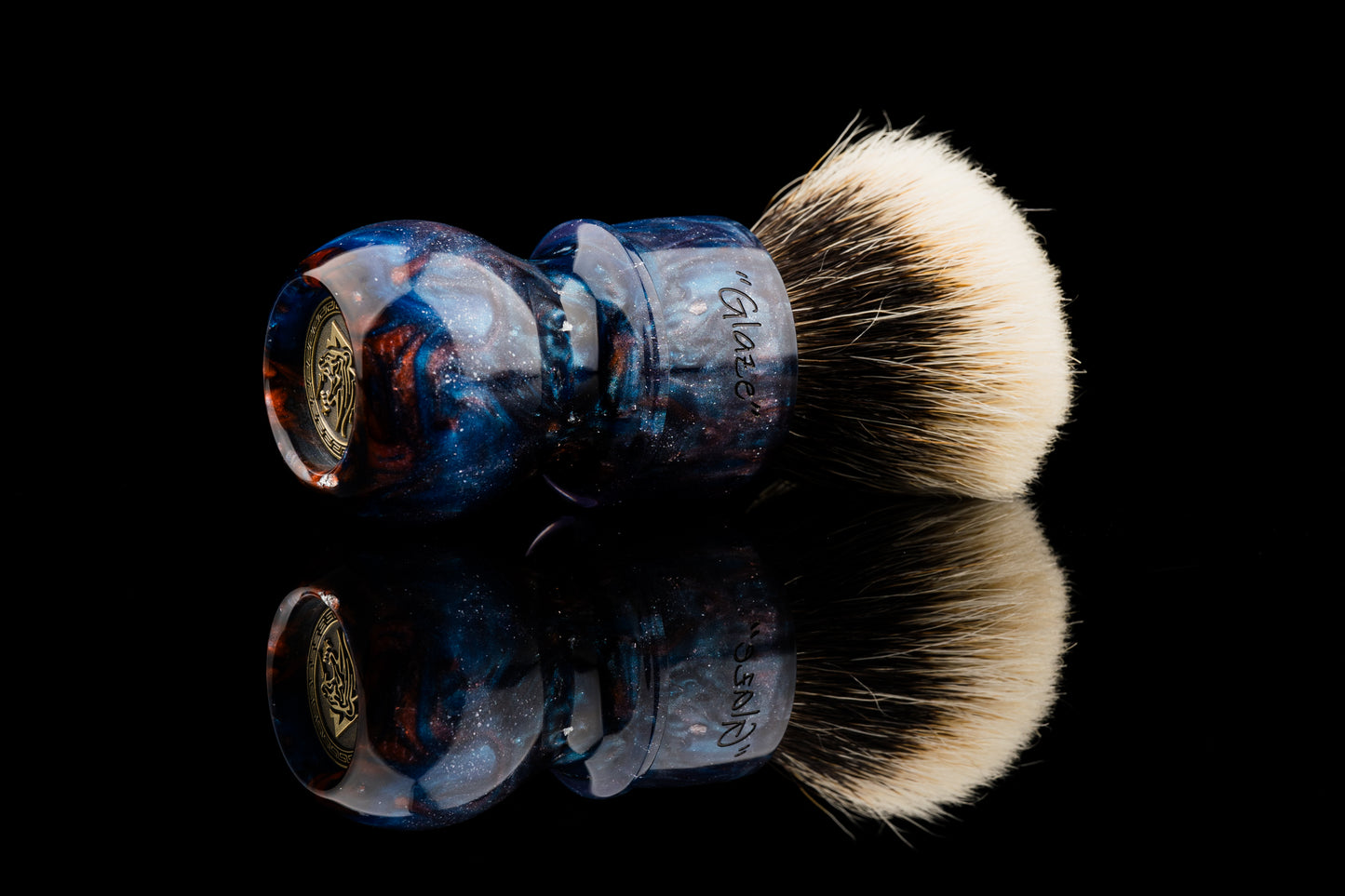 Destiny - Glaze - ‘Dazzling Galaxy’ shaving brush handle