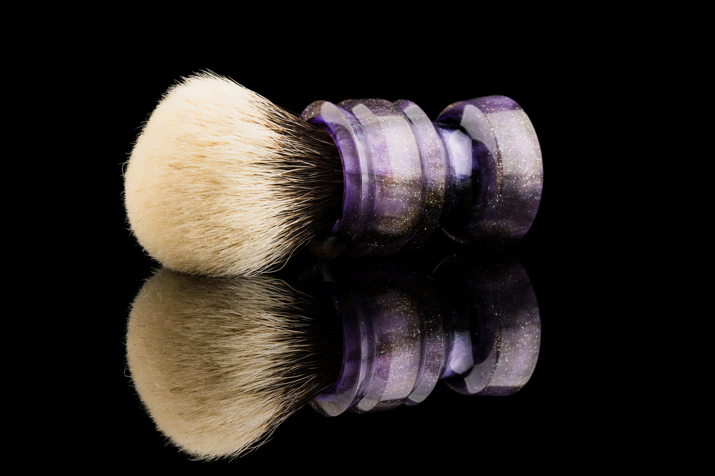 New Chubby - Glaze - ‘Unknown territory’ shaving brush handle