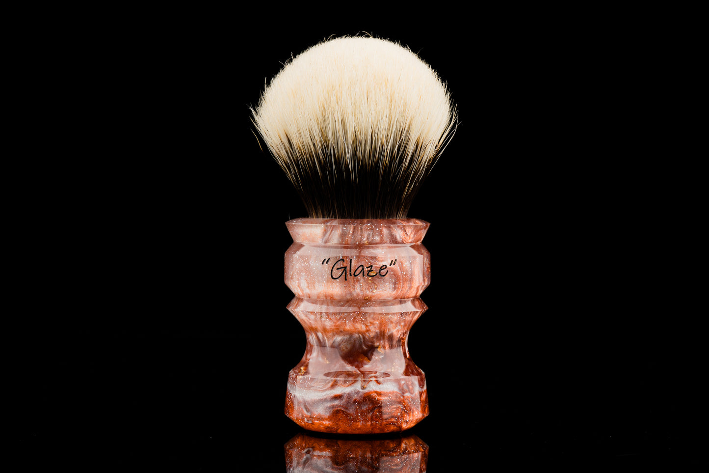 New Chubby - Glaze - ‘Purgatory’ shaving brush handle