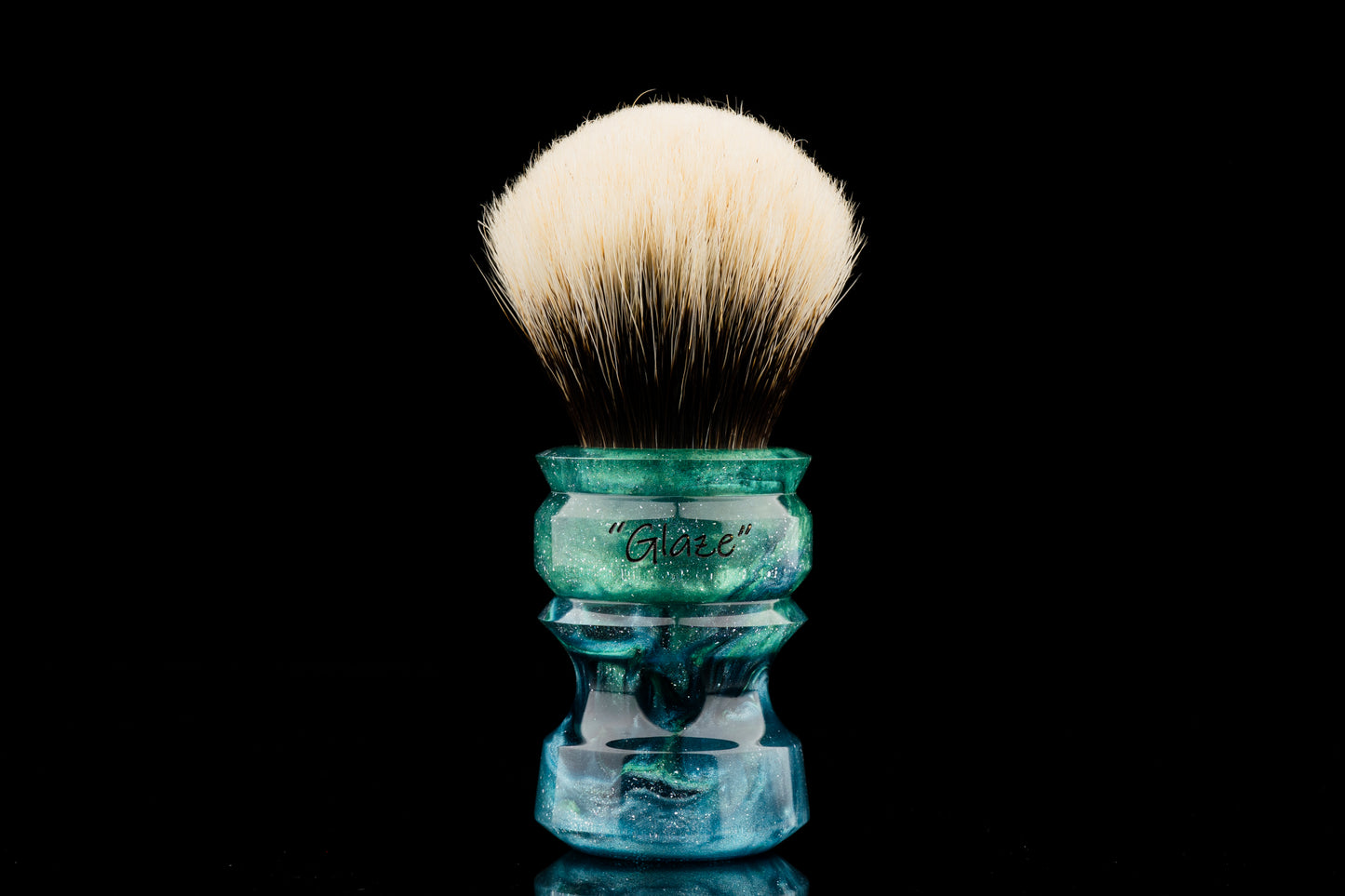 New Chubby - Glaze - ‘Interstellar Boundary’ shaving brush handle