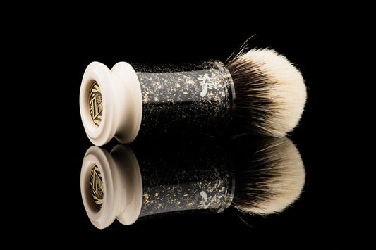 Exceed-6 Evolution - Glaze X Foil Gilding ‘潮风’  shaving brush handle
