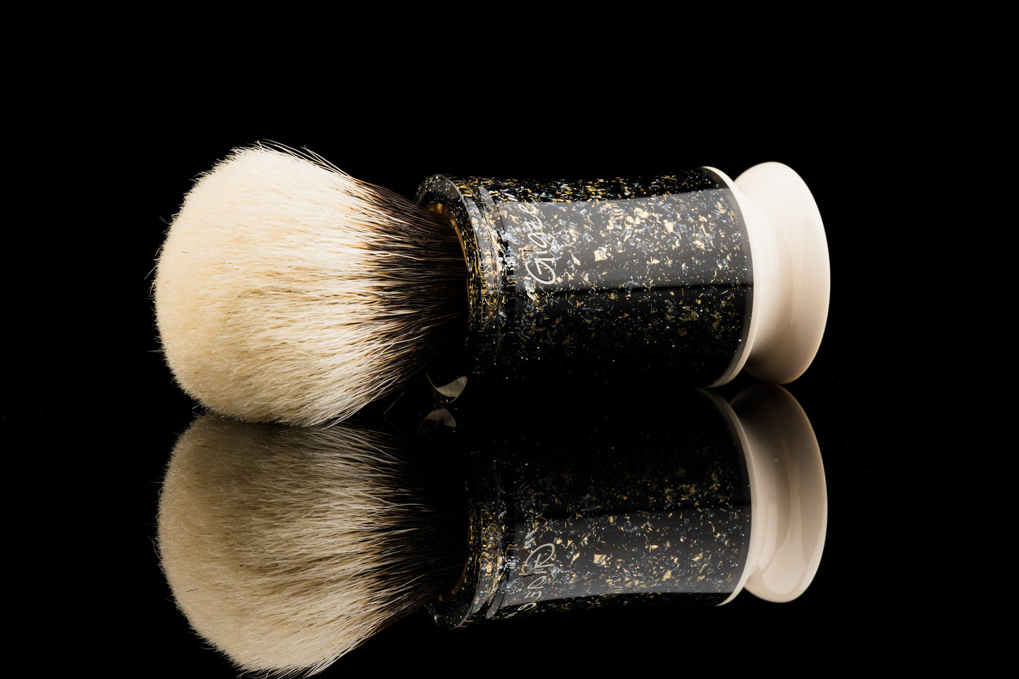 Exceed-6 Evolution - Glaze X Foil Gilding ‘潮风’  shaving brush handle