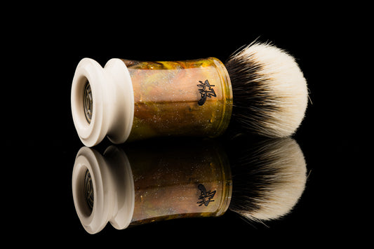 Exceed-6 Evolution - Glaze ‘Sunset’  shaving brush handle