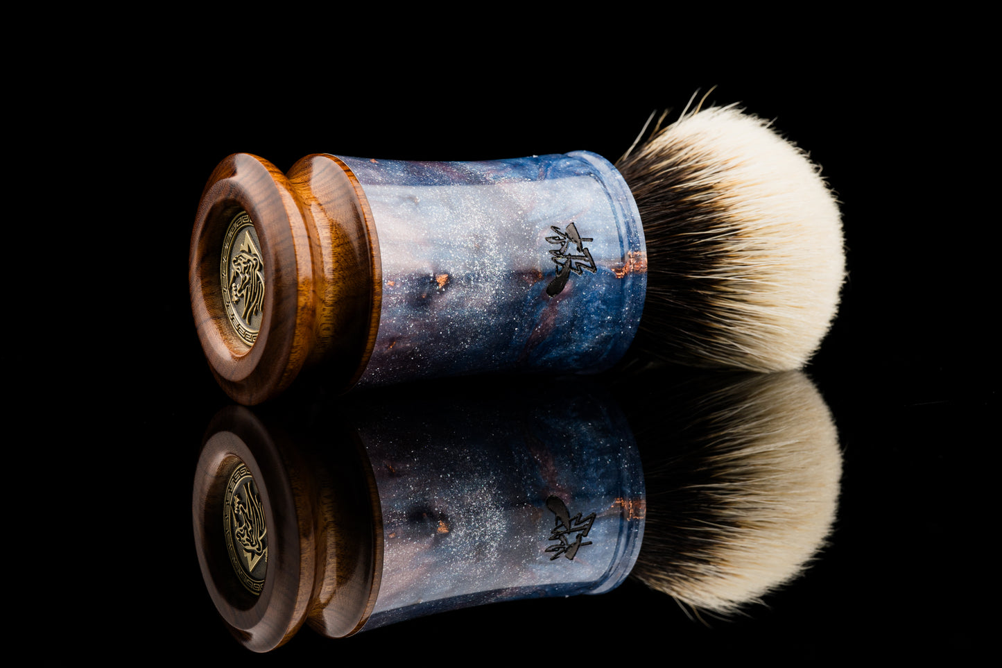 Exceed-6 Evolution - Glaze ‘Atmosphere’  shaving brush handle