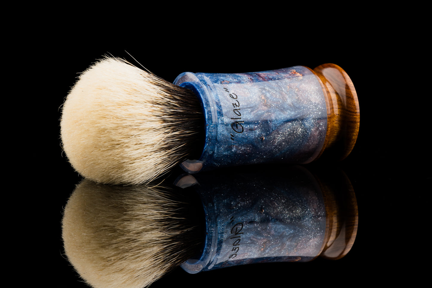 Exceed-6 Evolution - Glaze ‘Atmosphere’  shaving brush handle