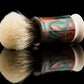 Exceed-6 Evolution - Glaze ‘Crimson’  shaving brush handle