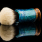Exceed-6 Evolution - Glaze ‘Blue Ocean Stars’  shaving brush handle