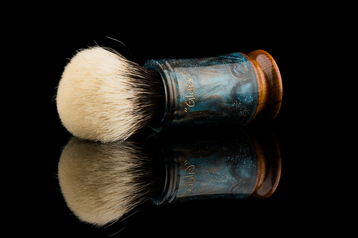 Exceed-6 Evolution - Glaze ‘Eye of God’  shaving brush handle