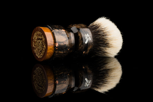 Exceed-1 - Glaze ‘Dust’  shaving brush handle