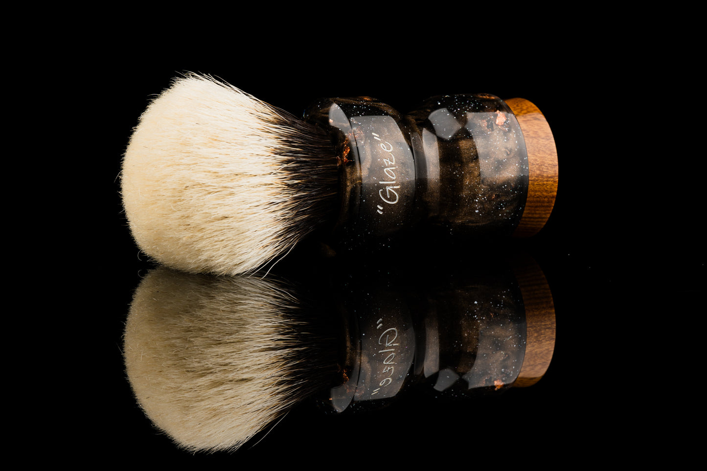 Exceed-1 - Glaze ‘Dust’  shaving brush handle