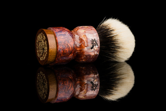 Exceed-1 - Glaze ‘Mantle’  shaving brush handle