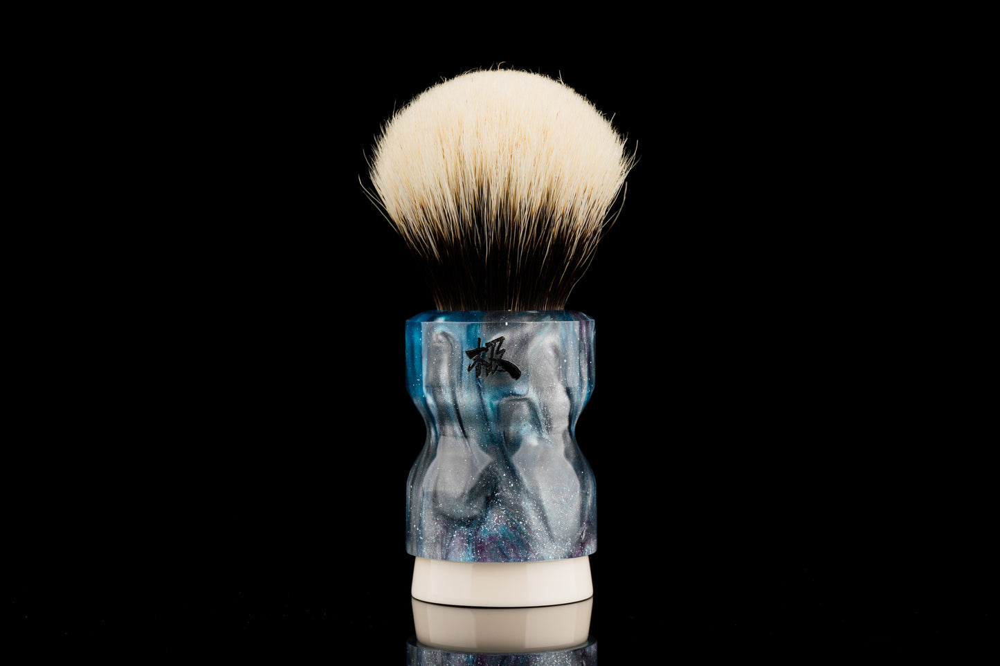 Exceed-1 - Glaze ‘Coastline’  shaving brush handle