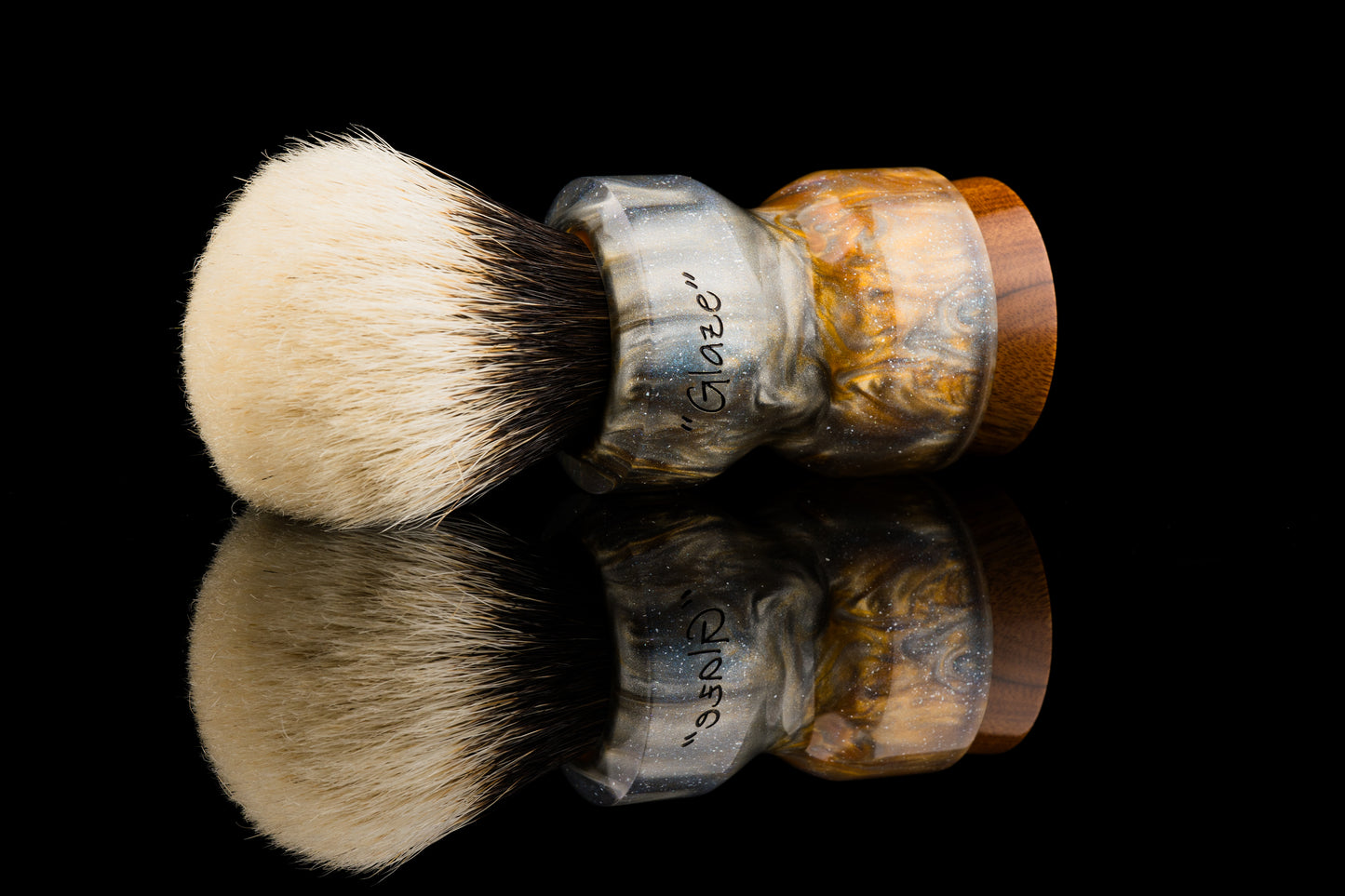 Exceed-1 - Glaze ‘Sun’  shaving brush handle