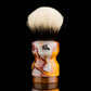 Exceed-1 - Glaze ‘Bright Sun’  shaving brush handle
