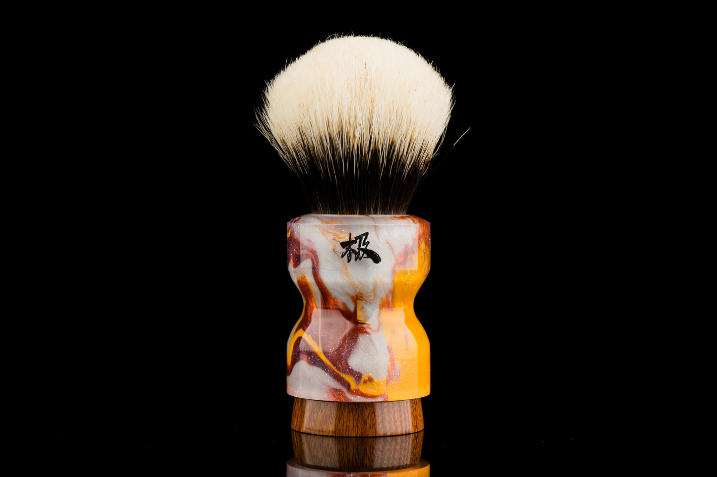 Exceed-1 - Glaze ‘Bright Sun’  shaving brush handle