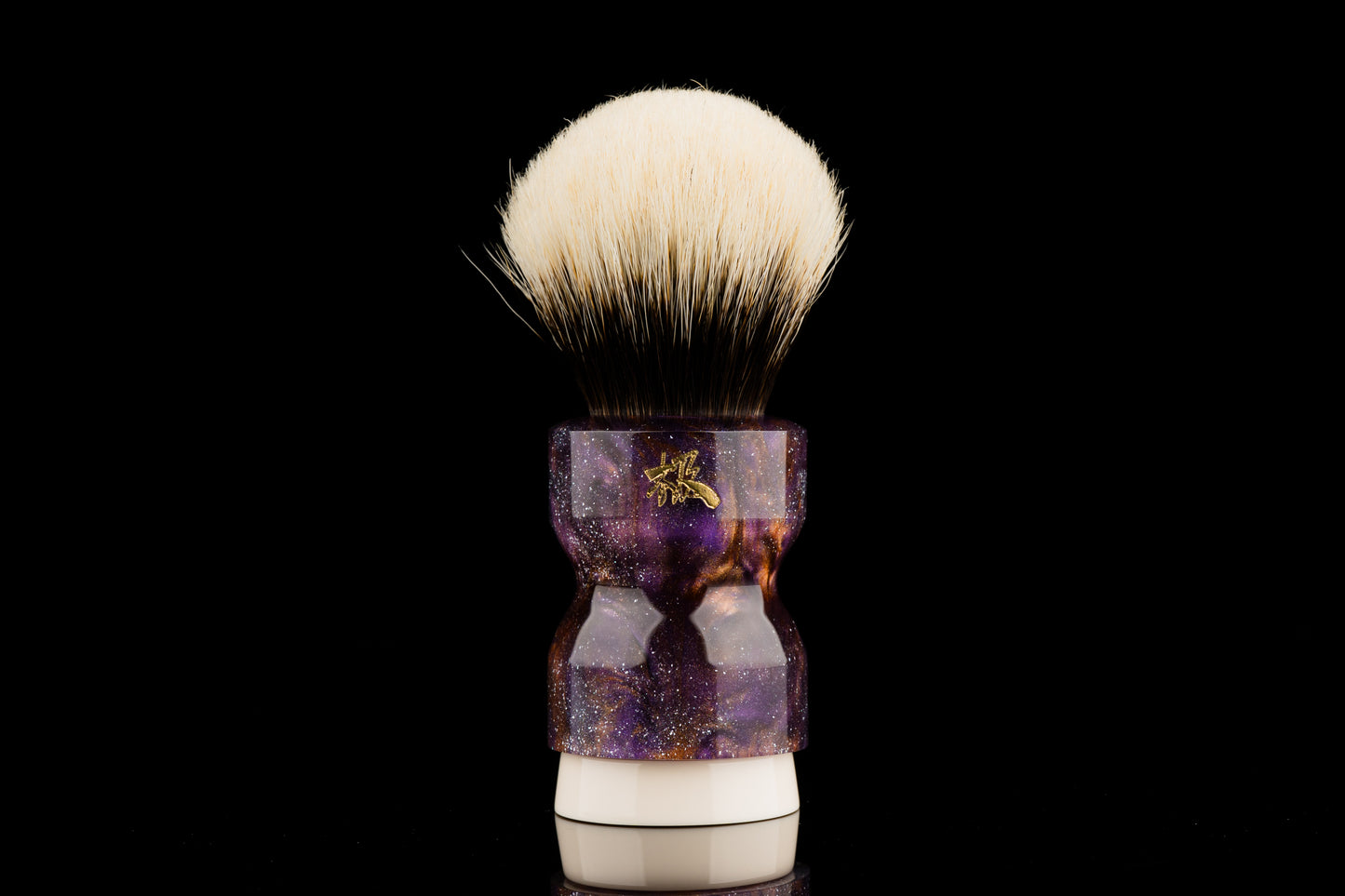 Exceed-1 - Glaze ‘Rainbow’  shaving brush handle