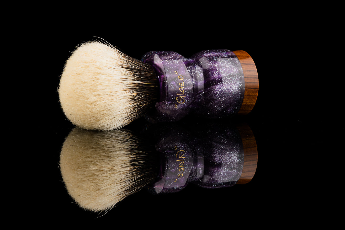 Exceed-1 - Glaze ‘Mysterious Nebula’  shaving brush handle