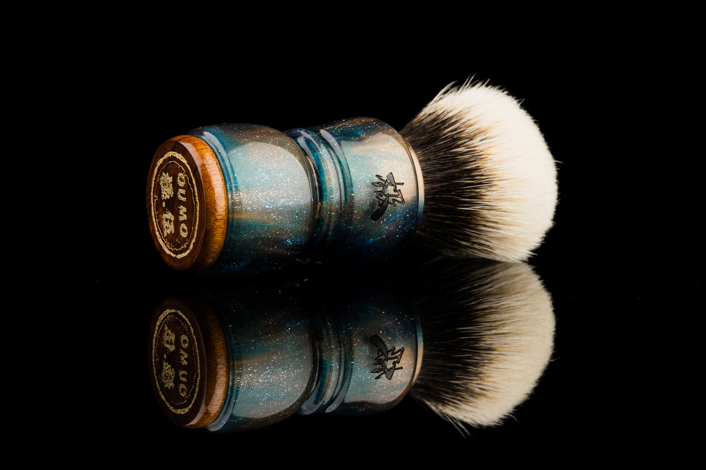 Exceed-5- Glaze ‘Nebula‘ shaving brush handle
