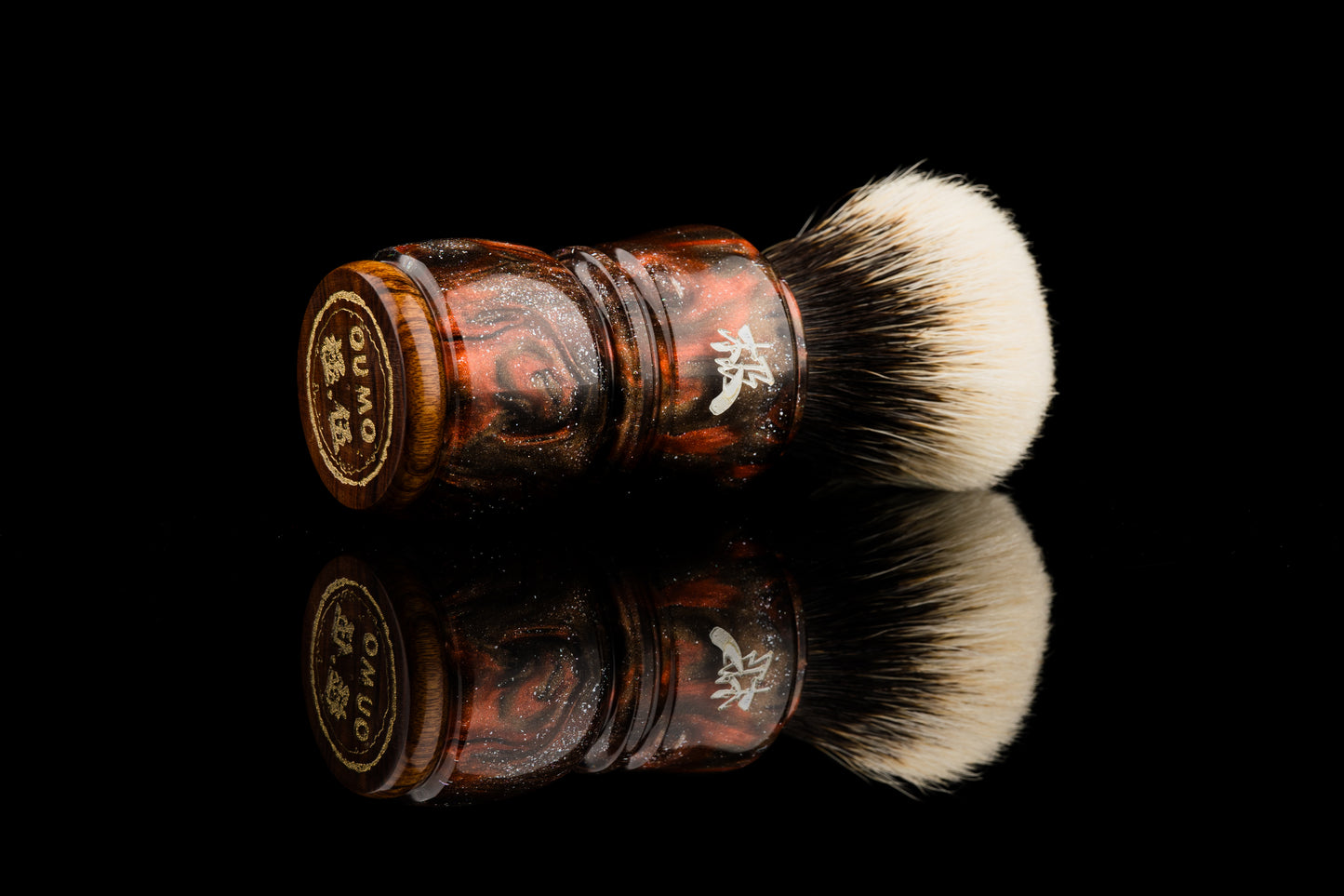Exceed-5- Glaze ‘Flexible‘ shaving brush handle