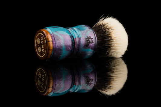 Exceed-5- Glaze ‘Mysterious Nebula‘ shaving brush handle
