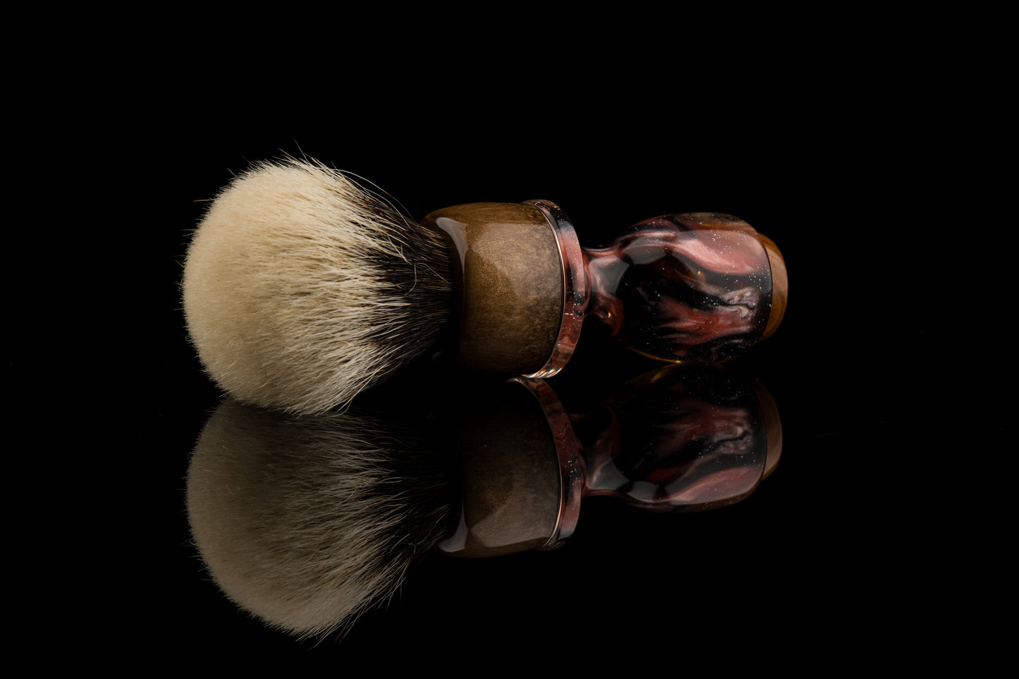 Exceed-7 - Glaze -”Colonel“ shaving brush handle #2