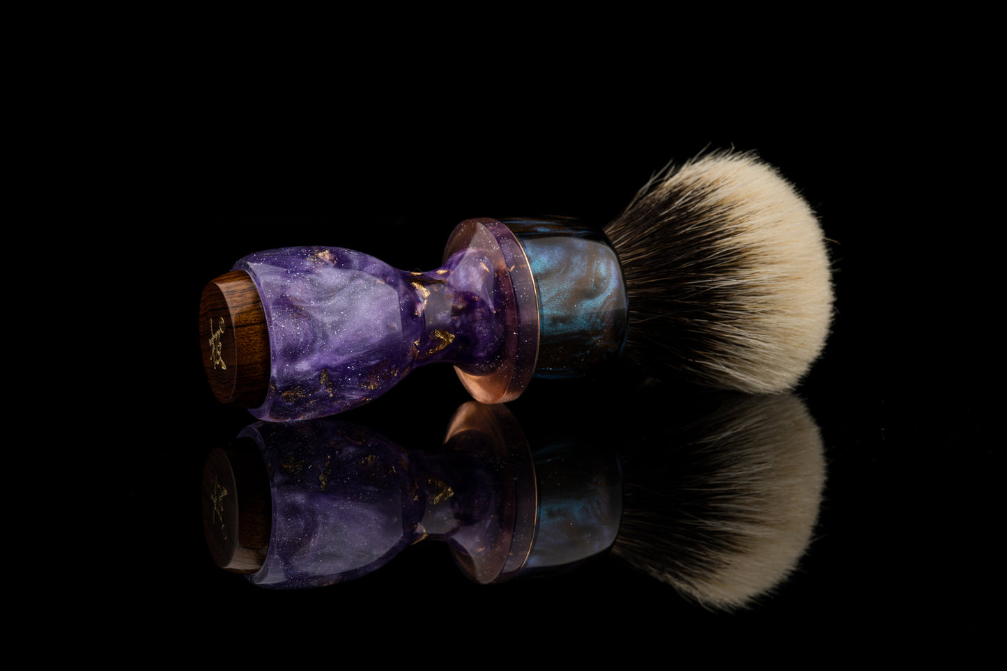 Exceed-7 - Glaze -”Colonel“ shaving brush handle #10